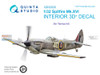 QTSQD32020 1:32 Quinta Studio Interior 3D Decal - Spitfire Mk.XVI (TAM kit)