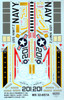 CAMMS48057 1:48 MilSpec Decals - F-14A Tomcat VF-84 Jolly Rogers USS Nimitz 1981