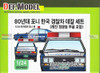 DEFDD24003 1:24 DEF South Korean 1980s Police Car Decal Set (with Lightbar)