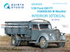 QTSQD35029 1:35 Quinta Studio Interior 3D Decal - Ford G917T V3000S/SS M Maultier (ICM kit)