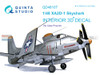 QTSQD48107 1:48 Quinta Studio Interior 3D Decal - XA2D-1 Skyshark (CLP kit)