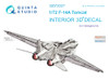 QTSQD72027 1:72 Quinta Studio Interior 3D Decal - F-14A Tomcat (HAS kit)