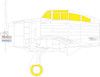 EDUEX832 1:48 Eduard Mask - P-35 TFace (DRW kit)