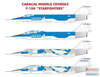 CARCD48062 1:48 Caracal Models Decals - F-104 Starfighter "Starfighters"