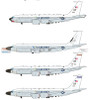 CARCD72128 1:72 Caracal Models Decals - RC-135 WC-135 Stratotanker