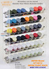 INFICT0013 Infini Model Paint Stand - Wide Type (40mm/1.57in width) with 6 Stacks