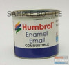 HUME27003 Humbrol Enamel Paint - Steel Metalcote 14ml Tinlet