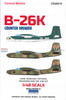 CARCD48219 1:48 Caracal Models Decals - B-26K Counter Invader