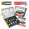 AMM7901 AMMO by Mig Solutions Box Mini - WW2 German Vehicles Winter Colors and Weathering System