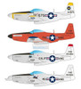 CARCD48167 1:48 Caracal Models Decals - P-51H Mustang
