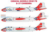 CARCD48178 1:48 Caracal Models Decals - B-57 Canberra