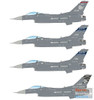 CARCD72060 1:72 Caracal Models Decals - F-16C F-16D Falcon 'Dark Vipers'