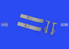 EDU648752 1:48 Eduard Brassin Print Z-126 Z-226 Landing Gear Skis (EDU kit)