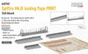 EDU648757 1:48 Eduard Brassin Print - Fw190D Landing Flaps Wooden (EDU kit)