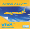 PHX11733 1:400 Phoenix Model Viva Air Airbus A320neo Reg #HK-5360 'Boomerang' (pre-painted/pre-built)