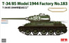 RFMRM5083 1:35 Rye Field Model T-34/85 Model 1944 Factory No.183