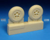 BARBR48446 1:48 BarracudaCast Spitfire Five Slot Z-Block Main Wheels