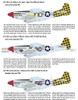 EDU11159 1:48 Eduard P-51D Mustang 'Red Tails & Co' DUAL COMBO [2 kits]