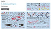 EDUD48104 1:48 Eduard Decals - F-14A Tomcat Desert Storm VF-41 VF-1 VF-33 VF-84 VF-102 [TAM kit]