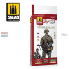 AMM7043 AMMO by Mig Paint Set - Waffen SS Spring Camo. German Einchenlaubmuster Figures Set