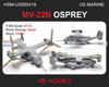 HSMU350041U 1:350 HS Models US Marines MV-22B Osprey