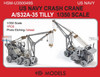 HSMU350049U 1:350 HS Models US Navy A/S32A-35 Tilly Flight Deck Crash Crane