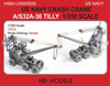 HSMU350050U 1:350 HS Models US Navy A/S32A-36 Tilly LHD Flight Deck Crash Crane