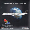 PHX11744 1:400 Phoenix Model South African Airways Airbus A340-600 Reg #ZS-SNC Star Alliance (pre-painted/pre-built)