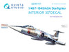 QTSQD48151 1:48 Quinta Studio Interior 3D Decal - F-104S/ASA Starfighter (HAS kit)