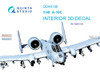 QTSQD48196 1:48 Quinta Studio Interior 3D Decal - A-10C Thunderbolt II (ITA kit)
