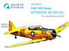 QTSQD48228 1:48 Quinta Studio Interior 3D Decal - T-6G Texan (ITA/OCC kit)