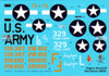 KAGKD48008 1:48 Kagero Decals Pacific P-39D P-39N P-39Q Airacobra Pacific Theater