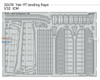 EDU32478 1:32 Eduard PE - Yak-9T Landing Flaps Set (ICM kit)