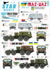 SRD35C1354 1:35 Star Decals - War in Ukraine #2 Ukrainian Transport Vehicles 2014-2022