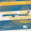 NGM56016 1:400 NG Model Vietnam Airlines B787-10 Reg #VN-A873 '100th Aircraft' (pre-painted/pre-built)