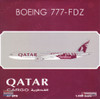 PHX04475 1:400 Phoenix Model Qator Cargo Boeing 777-FDZ Reg #A7-BFG 'Move by People' (pre-painted/pre-built)