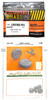 EDU648799 1:48 Eduard Brassin Print - A6M3 Zero Wheels Set (EDU kit)