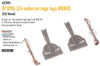 EDU632185 1:32 Eduard Brassin Bf109G-2 Bf109G-4 Undercarriage Legs/Landing Gear (REV kit)