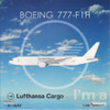 PHX04480 1:400 Phoenix Model Lufthansa Cargo B777F Reg #D-ALFJ (pre-painted/pre-built)