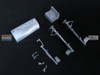 HKM01EA01 1:32 HK Models Metal Landing Gear & Nose Weight Set for B-25H B-25J Mitchell (HKM kit)