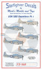 SFD72168 1:72 Starfighter Decals - US Navy SBD Dauntless Part 1