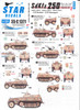 SRD35C1371 1:35 Star Decals - Sd.Kfz.250 Neu Part 2: Waffen-SS