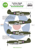 ASKD32016 1:32 ASK/Art Scale Decals - Curtiss Hawk H81-A-2 (P-40B Warhawk) Part 2 - Pearl Harbor Defenders