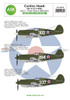 ASKD48028 1:48 ASK/Art Scale Decals - Curtiss Hawk H81-A-2 (P-40B Warhawk) Part 2 - Pearl Harbor Defenders