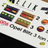 RESK35006K 1:35 ResKit/Kelik 3D Detail Set - Opel Blitz 3-ton 4x2 Truck (TAM kit)