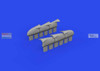 EDU632189 1:32 Eduard Brassin PRINT Hurricane Mk.II Exhaust Fishtail (REV kit)