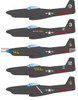 CARCD48146 1:48 Caracal Models Decals - F-82 Twin Mustang