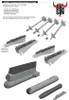 EDUSIN648106 1:48 Eduard BIG SIN F-16 Falcon Armament Set with Maverick Missiles (KIN kit)