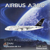 PHX11796 1:400 Phoenix Model Thai Airways Airbus A380 Reg #HS-TUG 'Star Alliance' (pre-painted/pre-built)