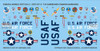 CARCD72137 1:72 Caracal Models Decals - US Navy T-39 Sabreliner